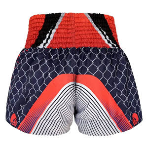 Alta calidad personalizada MMA Kick Boxing Muay Thai Grappling Shorts hombres venta al por mayor algodón liso artes marciales desgaste Karate Fighting - Product Image 2