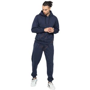 Conjunto Deportivo Ligero Personalizado de Talla Grande para Adultos, Chándal de Alta Calidad 100% Algodón para Hombre, Sudadera con Capucha y Pantalones Deportivos, Listo para el Invierno - Product Image 2