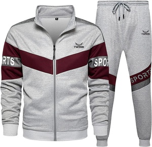 Survêtement personnalisé pour homme, vêtement d'entraînement et de jogging, avec votre propre logo imprimé, survêtement à bas prix, vente en gros - Product Image 1