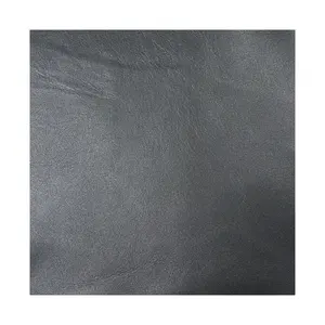 Light Real Cow Skin Leather Jet Black Ideal for Furniture and Sofa cover Leather scrap Full grain smooth hides