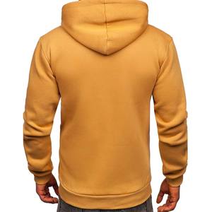 Sudadera con capucha para hombre, de Color liso, para Fitness - Product Image 3