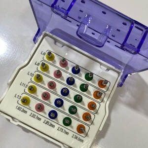 Kit quirúrgico de implante dental con certificado CE, 25 piezas, con fuente de alimentación manual, taladros cónicos de acero inoxidable, venta al por mayor - Product Image 2