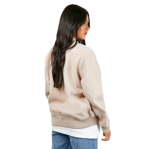 Veste pour femme en coton 100% personnalisée, streetwear, de haute qualité, unie, vente en gros, vêtements d'hiver, fermeture éclair intégrale, veste longue pour femme - Product Image 6