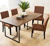 SSR VINA-Ensemble de table à manger en bois massif-Meubles de taille personnalisée/Table à manger en bois/Couleur personnalisée