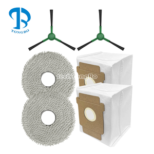 Pièces détachées pour <span class=keywords><strong>robot</strong></span> aspirateur I <span class=keywords><strong>Robot</strong></span> Roombas Plus 405 Combo / 505 Combo : brosse latérale, chiffon de nettoyage, sac à poussière - Product Image 1