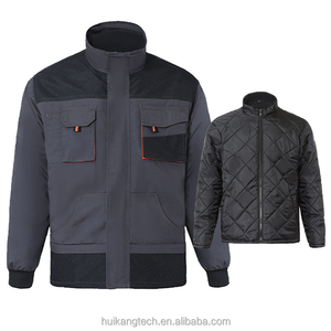 Vente en gros de vêtements de travail industriels de qualité supérieure veste de travail personnalisée vestes d'hiver pour hommes vestes de travail en sergé - Product Image 2