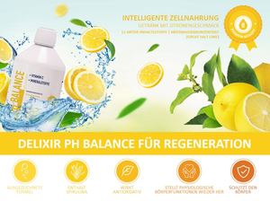 Bebida Alcalina DeLixir para Equilibrio de pH con Espirulina y Cúrcuma 500mL - Terapia Celular Corporal, Apoyo Antioxidante, Poder Superalimenticio - Product Image 2
