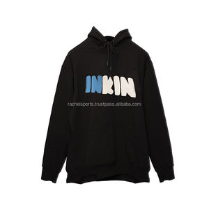 Sudadera con capucha sólida de diseñador Vintage de alta calidad para hombres con estampado personalizado bordado 100% algodón impermeable transpirable invierno - Product Image 1