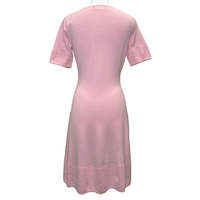 Suéter Fino de Primavera para Mujer SS23, Estilo Vintage, Antiarrugas, Elegante, Personalizado, de Viscosa y Poliéster, con Cuello Redondo y Manga Acampanada