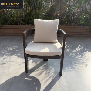 <span class=keywords><strong>Set</strong></span> <span class=keywords><strong>da</strong></span> Giardino Moderno, Tavolo e Sedie <span class=keywords><strong>da</strong></span> <span class=keywords><strong>Esterno</strong></span> in Alluminio, 12 Pezzi - Product Image 6