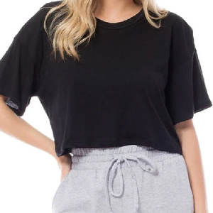 เสื้อยืดครอปแขนสั้นทรงปกติแบบยูนิเซ็กซ์ ผ้าคอตตอนออร์แกนิค 100% ทนทาน สไตล์ลำลอง คอปก ขายส่ง - Product Image 6