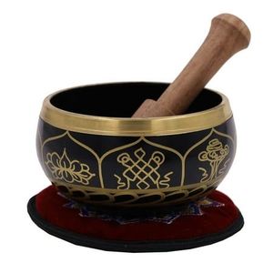 <b>Antique</b> <b>Brass</b> Musical Bowl With Polished Shine Suitable For Home Decoration Festival Gifting And Healing Therapy - Product Image 1
