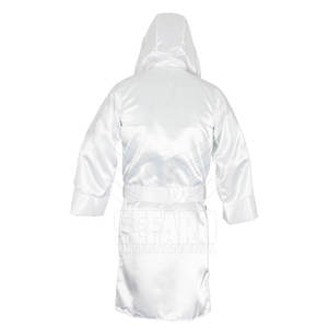 Robes de boxe de couleur unie de style unique Robes de boxe de fabrication en usine Robes de boxe pour hommes de quantité minimale de commande basse - Product Image 3