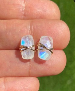 ต่างหูรูปดาวแลบราโดไรต์สวย925ต่างหูลวดเงินสเตอร์ลิงต่างหูแบบห้อยต่างหูขายส่ง - Product Image 3