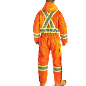 Combinaisons réfléchissantes coupe-vent et imperméables pour les équipes de terrain en extérieur, combinaisons réfléchissantes renforcées aux genoux pour les travaux lourds - Product Image 2