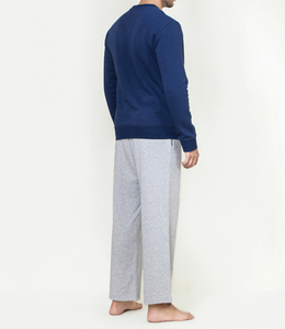 Sudaderas de algodón informales para hombre, patrón sólido, 100% algodón, temporada de invierno, forro polar grueso con logotipo personalizado bordado, venta al por mayor - Product Image 4