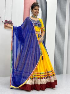 Fiyona haute coton lourd broderie travail tenue de soirée Lehenga Choli pour femmes indien pakistanais vêtements de mariage meilleur prix - Product Image 5