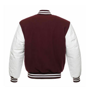Unisex varsity <b>jacket</b> <b>with</b> soft <b>lining</b> durable fabric and modern fit for sports events or trendy looks - Product Image 3