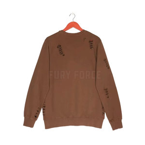 <b>Top</b> Trending Unique Style Men <b>Distress</b> Sweatshirt Winter Bulk Quantity Hot Sale - Product Image 3
