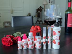 Adhésif parfumé de colle de lien de perruque frontale de dentelle de baie/bande de toupet de marque de distributeur d'OEM - Product Image 1