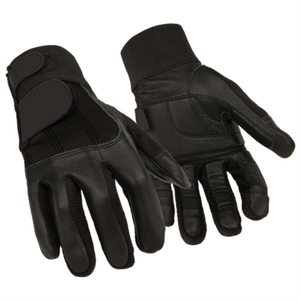 Gants de travail tactiques d'extérieur robustes avec logo personnalisé, anti-impact, anti-coupure, en cuir véritable, antidérapants, ignifuges, résistants à l'humidité - Product Image 3