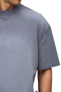 Camiseta de Hombre 100% Algodón al por Mayor, Tejido de Punto, Estampado en Serigrafía, Corte Holgado, Lavado Ácido, Estilo Urbano - Product Image 2
