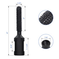Jeu de fraises rotatives extrêmement grossières en carbure de tungstène à pointe sphérique, taille personnalisée OEM, haute dureté, pour meuleuse d'angle, tige M14