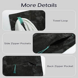 กางเกงขาสั้นรัดรูปแบบ2-in-1สำหรับผู้ชายกางเกงขาสั้นสำหรับใส่เล่นกีฬาฤดูร้อนพร้อมตัวปิดเอวยางยืด - Product Image 5