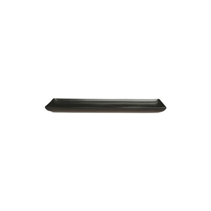 Plato Rectangular de Porcelana para Servir de 35 cm, Color Negro, para Pasteles - Product Image 1