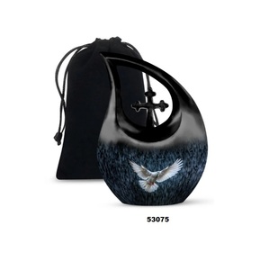 ถุงผ้ากำมะหยี่อลูมิเนียมสำหรับงานศพแบบไม่มีขี้เถ้าจากมนุษย์ - Product Image 4