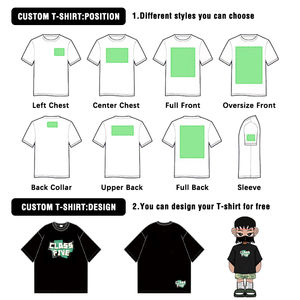 เสื้อยืดคอกลมผ้าคอตตอนสำหรับผู้ชายเสื้อยืดผ้าคอตตอนสำหรับ100% ดีไซน์ตามสั่งผลิต250 GSM - Product Image 6