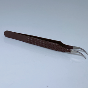 Pinzas para pestañas, logotipo personalizado, Etiqueta Privada, punta de fibra de acero inoxidable, venta al por mayor, pinzas de extensión de punta de fibra - Product Image 3