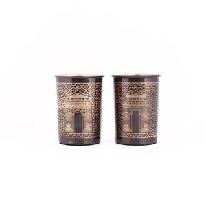 Taza de cobre puro, olla de cobre, juego de copas de vino, regalo de aniversario, vaso de agua, vaso de cobre, Ayurveda, beneficios para la salud, hecho a mano en la India - Product Image 4