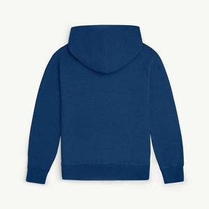 Personalizado de buena calidad Casual estilo francés Hip Hop Streetwear sudadera Unisex Color sólido liso Terry o polar pulóver sudaderas con capucha - Product Image 3