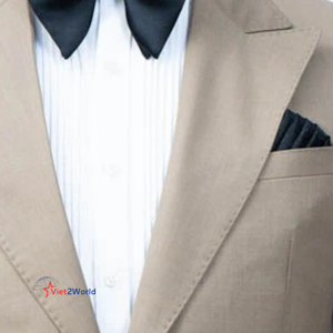 Style européen américain Premium luxe hommes Slim Fit costume personnalisé mariage affaires porter simple boutonnage fermeture respirant 100% - Product Image 2