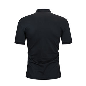 Nueva primavera otoño hombres ropa de manga larga cuello vuelto Polo hombres deporte moda Casual bolsillo Polo camisa - Product Image 3