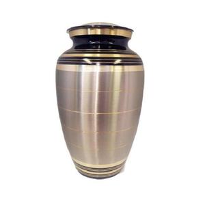 Urna Funeraria de Metal de Lujo para Adultos, Urna para Cenizas, Urna Conmemorativa Personalizada, Proveedor de Urnas, Urna de Cremación de Latón Hecha a Mano para Cenizas - Product Image 1