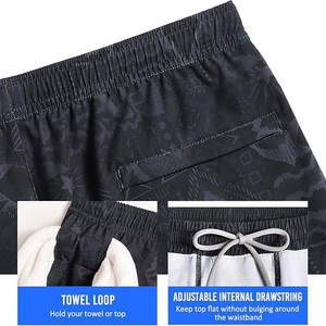 Pantalones cortos de cintura alta sin costuras para gimnasio, mallas de nailon de secado rápido, efecto push-up, cierre de cintura elástica, logotipo frontal, Yoga sólido - Product Image 4