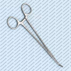 Pinzas de Ducto Biliar Lahey Manuales de Acero Inoxidable, Más Vendidas, de 9 Pulgadas, Curvas, con Puntas Dentadas Longitudinales, Pinzas Quirúrgicas para - Product Image 6