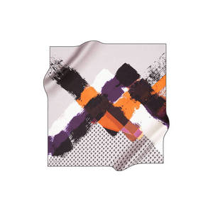 ผ้าพันคอเครปซาติน Pierre Cardin ขนาด 90x90 ซม. - ผ้าคลุมศีรษะและผ้าพันคอหลากสี - Product Image 1