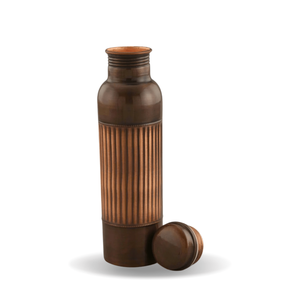 Botella de cobre asequible para oficina, hogar y regalos con logotipo personalizado de India - Product Image 1