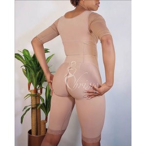 Fajas Colombianas Moldeador <span class=keywords><strong>de</strong></span> cuerpo completo Fajas reductoras Compresión 3 ganchos Levantamiento <span class=keywords><strong>de</strong></span> glúteos BBL Post cirugía Body Fajas - Product Image 2