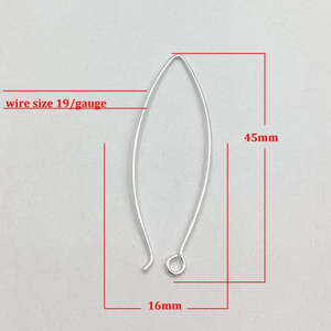 5 Pairs Copper V Shape <b>Earring</b> <b>Hooks</b> 18K Gold Silver & Rose Gold Plated DIY Feature E-Coated Jewelry Findings Packed in Bag - Product Image 1