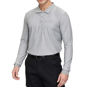 Camisetas para Hombre al por Mayor, Ropa Deportiva con Logotipo Personalizado, Tejido Piqué de Poliéster/Algodón de Secado Rápido, Antiarrugas - Product Image 3