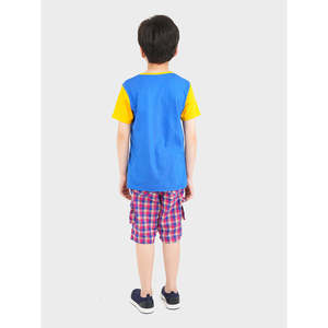 DONALD Casual 2-in-1 Checkered Cargo Shorts XXS <b>Mid</b> Waist Compression Gym Shorts Custom Design Polyester Fabric Logo Decoration - Product Image 4