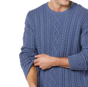 Pulls pour hommes en matière douce, de haute qualité, très vendus, confortables, service OEM, dernière arrivée, pulls en tricot à col rond - Product Image 5