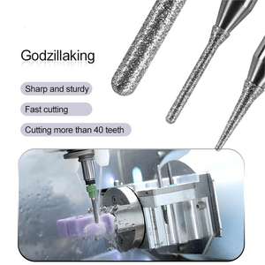 Phòng thí nghiệm nha khoa <span class=keywords><strong>VHF</strong></span>-N4 ướt Mài phay Máy cắt DLC Lithium Disilicate cadcam nguồn điện thủy tinh gốm thép - Product Image 3