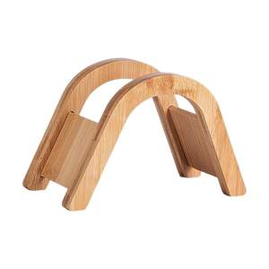 Porta Servilletas y Caja de Pañuelos de Madera con Forma Cuadrada, Ecológico, Duradero, Decoración para Fiestas, Mejor Oferta - Product Image 4