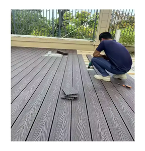 Tarima Compuesta para Exterior de 148*23mm, Tarima Hueca de WPC, Tarima de Ingeniería para Exterior, Sistema de Click, Terraza - Product Image 2