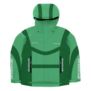 Conjunto Deportivo Ligero Personalizado Unisex con Logotipo Bordado de Fábrica OEM, Chaqueta Cortavientos de Nailon - Product Image 6